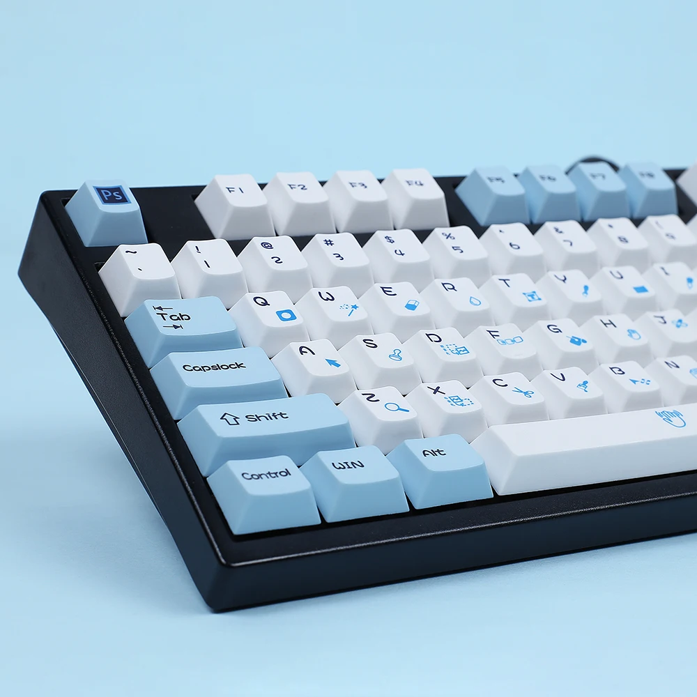 Механическая клавиатура PS Design Submlimation PBT для переключателей Cherry Mx Игровая |