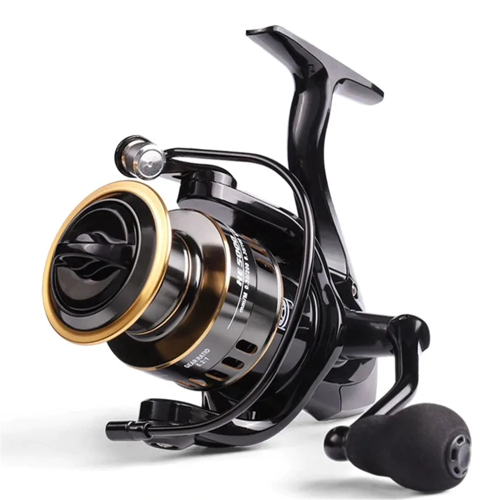 1pcs Fishing Reel HE1000-7000 Max Drag 10kg High Speed Metal Spool Spinning Reel Fishing Accessories
1pcs Fishing Reel HE1000-7000 Max Drag 10kg High Speed Metal Spool Spinning Reel Fishing Accessories