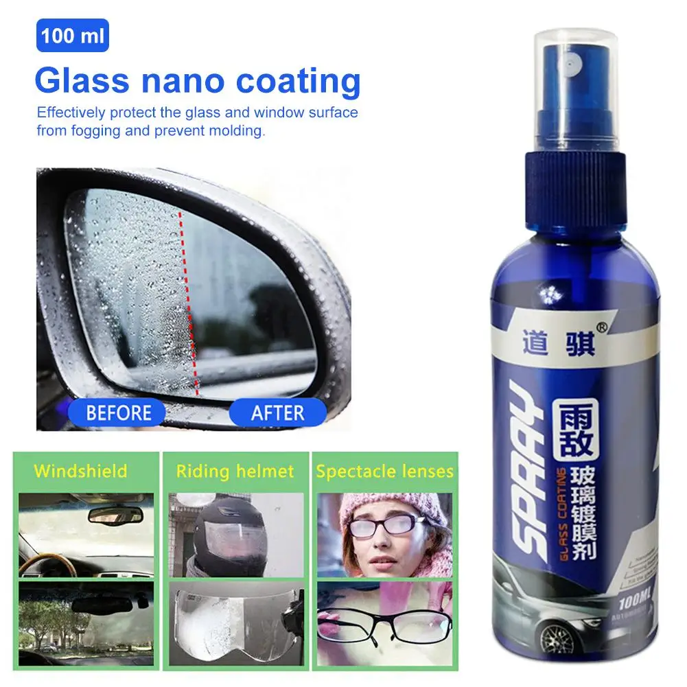 Profession Car Window Rearview Mirror Rainproof Agent Anti-fogging PET Protective Layer Glass Coating Agent Hydrophobic Coating
Profession Car Window Rearview Mirror Rainproof Agent Anti-fogging PET Protective Layer Glass Coating Agent Hydrophobic Coating