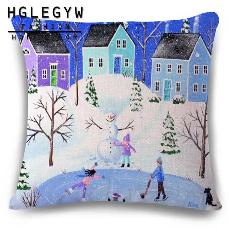 Cartoon Fairy Tale Town Cushion Cover Throw Pillowcase 45*45cm Cotton Linen Printed Pillow Covers for Office Home Sofa Decor
Cartoon Fairy Tale Town Cushion Cover Throw Pillowcase 45*45cm Cotton Linen Printed Pillow Covers for Office Home Sofa Decor