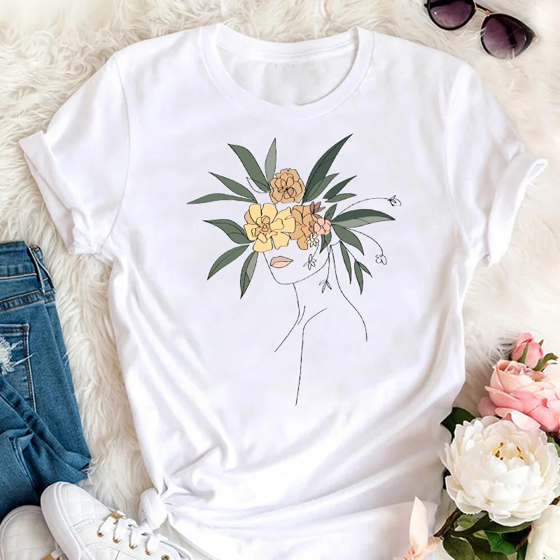 Printed Top Fashion Summer Women's Casual Harajuku Style Loose Round Collar Short Sleeve Graphic Women T-shirt
Printed Top Fashion Summer Women's Casual Harajuku Style Loose Round Collar Short Sleeve Graphic Women T-shirt