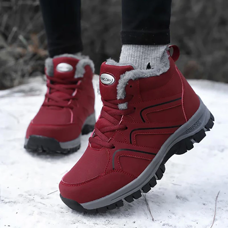 Black Sneakers Women PU Leather Waterproof Shoes Plush Winter Warm Shoes Antiskid Hiking Sneakers Women Vulcanized Shoes Couples
Black Sneakers Women PU Leather Waterproof Shoes Plush Winter Warm Shoes Antiskid Hiking Sneakers Women Vulcanized Shoes Couples