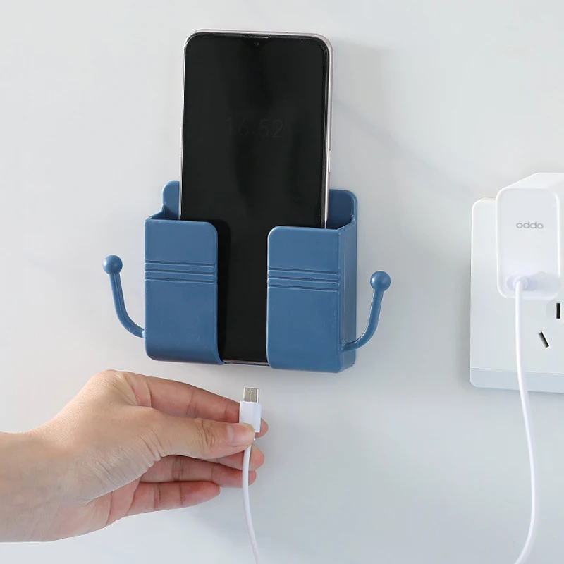 Wall Mounted Storage Holder Box Mobile Phone Charging Stand Mount Remote Control Organizer Data Cable Earphone Wall Hook Rack
Wall Mounted Storage Holder Box Mobile Phone Charging Stand Mount Remote Control Organizer Data Cable Earphone Wall Hook Rack