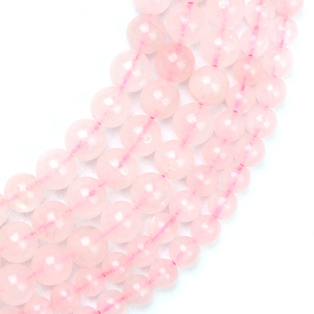 Natural Beads Round Loose Smooth Stone Beads For Jewelry Making DIY Bracelet Accessories Natural Rose Quartz Stone Beads
Natural Beads Round Loose Smooth Stone Beads For Jewelry Making DIY Bracelet Accessories Natural Rose Quartz Stone Beads