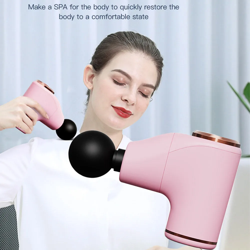 Massage Gun Electric Neck Massager Smart Hit Fascia Gun for Body Muscle Massage Relaxation Fitness Muscle Pain Relief Fascia Gun
Massage Gun Electric Neck Massager Smart Hit Fascia Gun for Body Muscle Massage Relaxation Fitness Muscle Pain Relief Fascia Gun