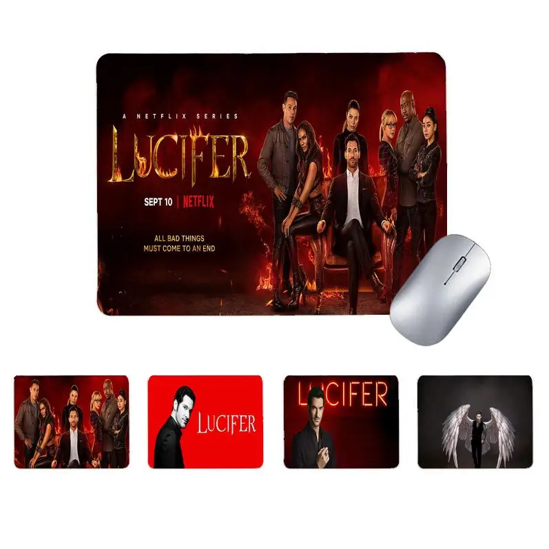 Pc Office TV Show Lucifer Mouse Pads Desk Mat Small Laptop Pad Anime Mousepad Keyboard Kawaii Gamer Mats Gaming Accessories Rug
Pc Office TV Show Lucifer Mouse Pads Desk Mat Small Laptop Pad Anime Mousepad Keyboard Kawaii Gamer Mats Gaming Accessories Rug
