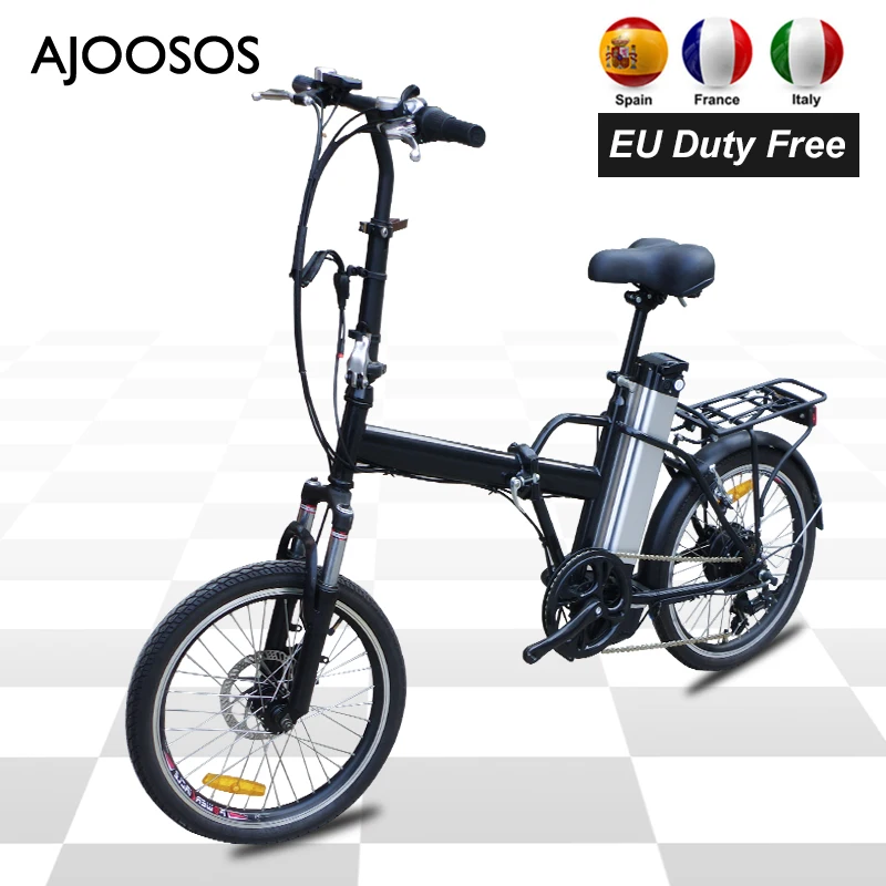 Folding Electric Bike 36V 250W Adult Electric Bicycle 20 inch Ebike 10AH Rechargeable Battery 25KM/H bicicletas baratas
Folding Electric Bike 36V 250W Adult Electric Bicycle 20 inch Ebike 10AH Rechargeable Battery 25KM/H bicicletas baratas