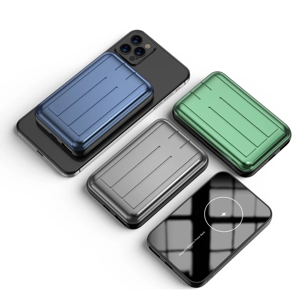 CASEIER 15W Wireless Magnetic Power Bank For iPhone 12 Pro Max 20W Fast Charging PD USB Type C Portable Extrenal Battery Charger
CASEIER 15W Wireless Magnetic Power Bank For iPhone 12 Pro Max 20W Fast Charging PD USB Type C Portable Extrenal Battery Charger