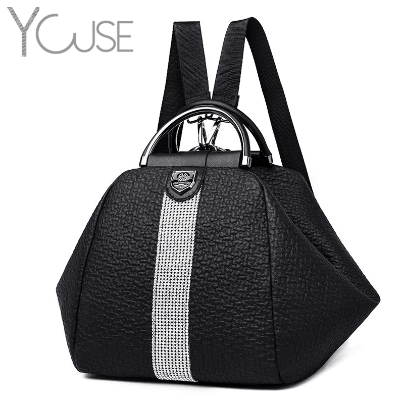 Multifunction Women Backpacks Fashion Diamond Shoulder Bags PU Leather Female Large Capacity Travel Knapsack Lady School Bag
Multifunction Women Backpacks Fashion Diamond Shoulder Bags PU Leather Female Large Capacity Travel Knapsack Lady School Bag