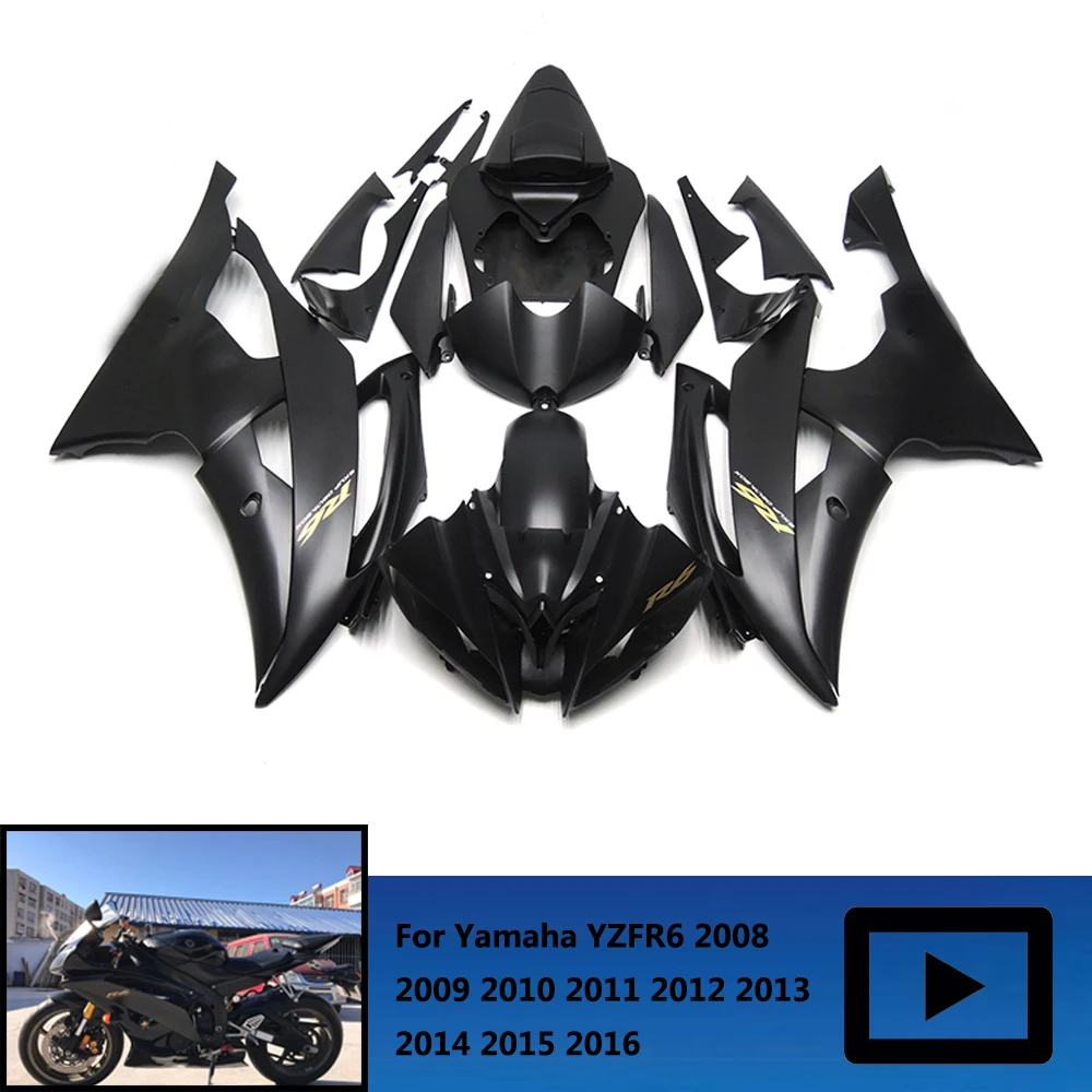 For Yamaha YZFR6 YZF R6 2008-2016 2015 2014 Motorcycle ABS Injection Fairing Kit, YZF-R6 08-16 Full Body Shell Protective Guard
For Yamaha YZFR6 YZF R6 2008-2016 2015 2014 Motorcycle ABS Injection Fairing Kit, YZF-R6 08-16 Full Body Shell Protective Guard