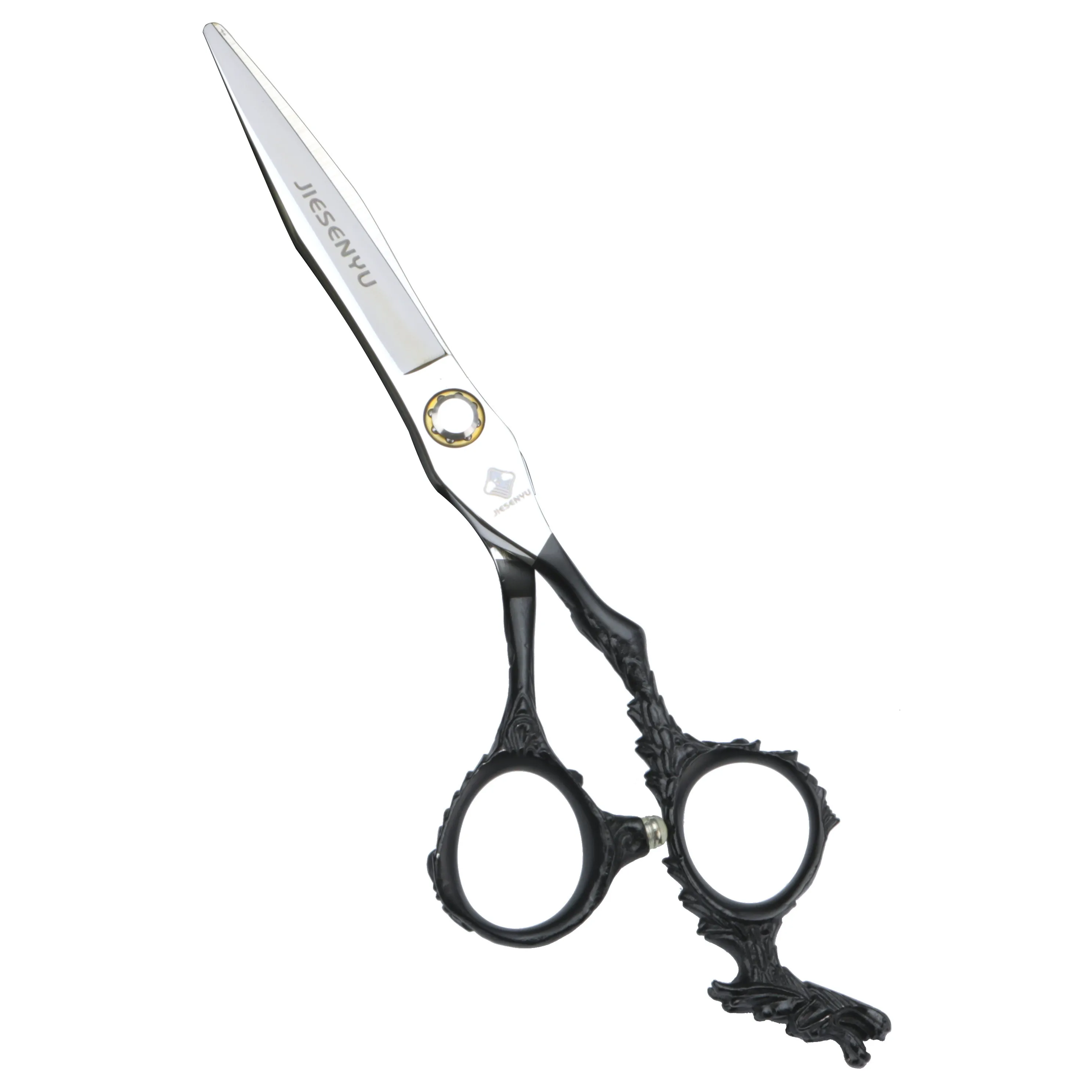 Black 6 inch hairdressing scissors Dragon handle bearing screw professional hairdressing scissors Scissors and comb case set
Black 6 inch hairdressing scissors Dragon handle bearing screw professional hairdressing scissors Scissors and comb case set