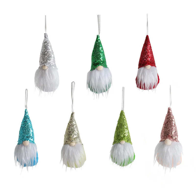 7pcs Christmas Sequin Faceless Doll Christmas Faceless Doll Sequins Pendant Xmas Tree Party Hanging Decoration
7pcs Christmas Sequin Faceless Doll Christmas Faceless Doll Sequins Pendant Xmas Tree Party Hanging Decoration