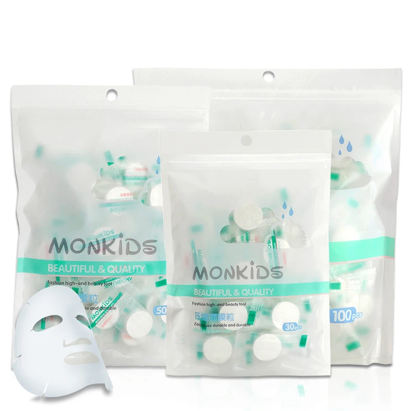 30/50Pcs/Bag DIY Compressed Mask Ultra-Thin Non-woven Fabric Absorbent Moisturizing Natural Skin Care Wrapped Facial Masks Paper
30/50Pcs/Bag DIY Compressed Mask Ultra-Thin Non-woven Fabric Absorbent Moisturizing Natural Skin Care Wrapped Facial Masks Paper