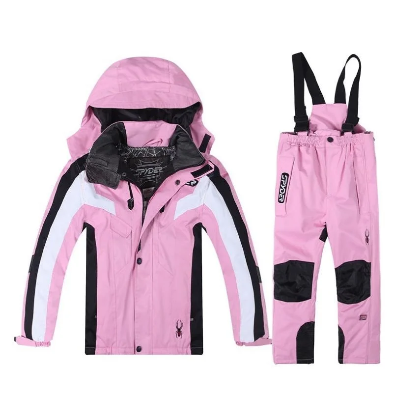 Детский лыжный костюм для мальчиков и девочек, брендовые водонепроницаемые штаны, зимняя куртка для катания на лыжах и сноуборде 
Детский лыжный костюм для мальчиков и девочек, брендовые водонепроницаемые штаны, зимняя куртка для катания на лыжах и сноуборде