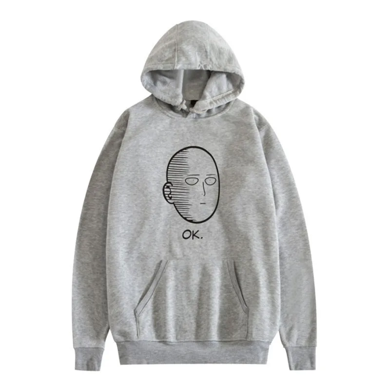 New arrival Anime One Punch Man Hoodies OK Printed Men Sweatshirts 2020 spring winter warm fleece loose fit men's sportswear
New arrival Anime One Punch Man Hoodies OK Printed Men Sweatshirts 2020 spring winter warm fleece loose fit men's sportswear