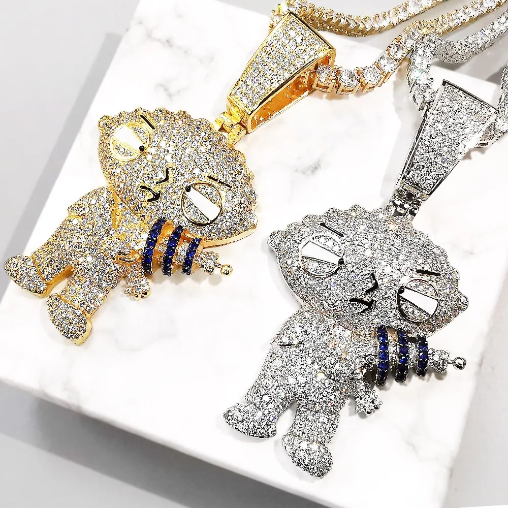 Punk Cartoon Figure Pendant Tennis With Chain New Arrival AAA Zircon Mens Necklace Fashion Hip Hop Jewelry Gifts
Punk Cartoon Figure Pendant Tennis With Chain New Arrival AAA Zircon Mens Necklace Fashion Hip Hop Jewelry Gifts