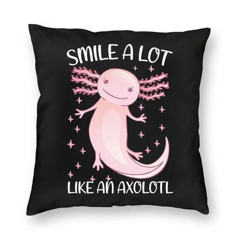 Fashion Axolotl Smiling Dabolotl Funny Dubbing Cute Throw Pillow Cover Decoration Custom Square Cushion Cover 45x45 Pillowcover
Fashion Axolotl Smiling Dabolotl Funny Dubbing Cute Throw Pillow Cover Decoration Custom Square Cushion Cover 45x45 Pillowcover