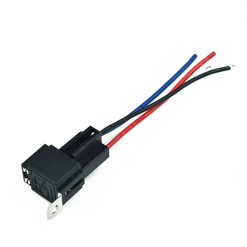 Amp Relay Pre-wired Metal Car Truck With Socket Base/Wires/Fuse Polyamide 4 Pin 30A SPST Auto 12V High Quality
Amp Relay Pre-wired Metal Car Truck With Socket Base/Wires/Fuse Polyamide 4 Pin 30A SPST Auto 12V High Quality