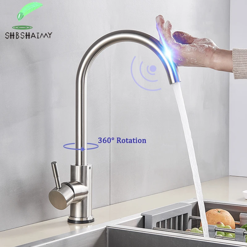 Кухонный кран из матового никеля смеситель с одной ручкой и сенсорным управлением, смеситель холодной и горячей воды Water, нержавеющая сталь,...
Кухонный кран из матового никеля смеситель с одной ручкой и сенсорным управлением, смеситель холодной и горячей воды Water, нержавеющая сталь,...