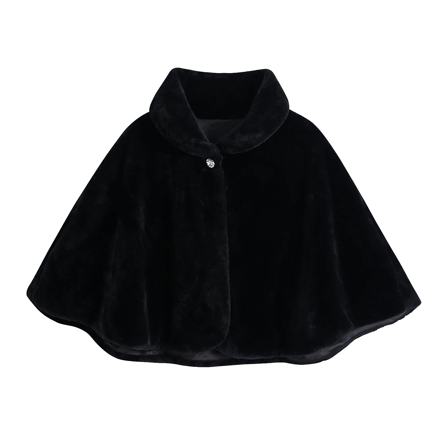 Women Autumn Winter Black Rabbit Hair Cape Coat Female Stand Collar Single Button Chic Lady Casual Fashion Top Streetwear
Women Autumn Winter Black Rabbit Hair Cape Coat Female Stand Collar Single Button Chic Lady Casual Fashion Top Streetwear