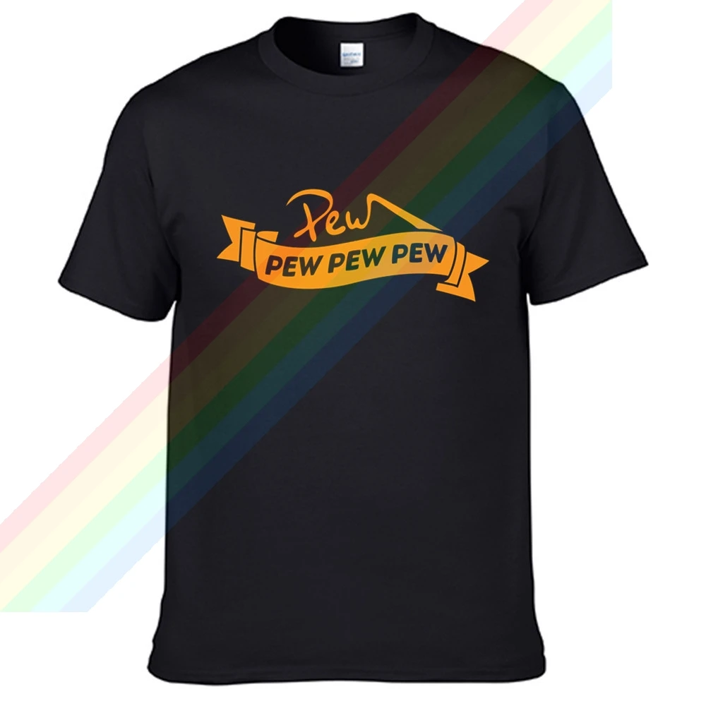 Pew Pew 2021 Hot Sale Popular Logo Men Women Summer 100% Cotton Black Tees Male Newest Top Popular Normal Tee Shirts Unisex
Pew Pew 2021 Hot Sale Popular Logo Men Women Summer 100% Cotton Black Tees Male Newest Top Popular Normal Tee Shirts Unisex