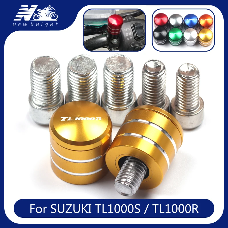 For SUZUKI TL1000S / TL1000R TL1000 R S TL 1000 R S Mtorcycle CNC Aluminum Rearview Handlebar Mirror Bolt Screws Mount Adapter
For SUZUKI TL1000S / TL1000R TL1000 R S TL 1000 R S Mtorcycle CNC Aluminum Rearview Handlebar Mirror Bolt Screws Mount Adapter