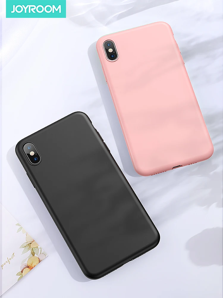 Joyroom Silicone Case For iPhone 8 7 6 6S Plus XR X XS Max Matte Case Silicone Soft TPU Cover For iPhone XR X XS Max 7P Fundas
Joyroom Silicone Case For iPhone 8 7 6 6S Plus XR X XS Max Matte Case Silicone Soft TPU Cover For iPhone XR X XS Max 7P Fundas