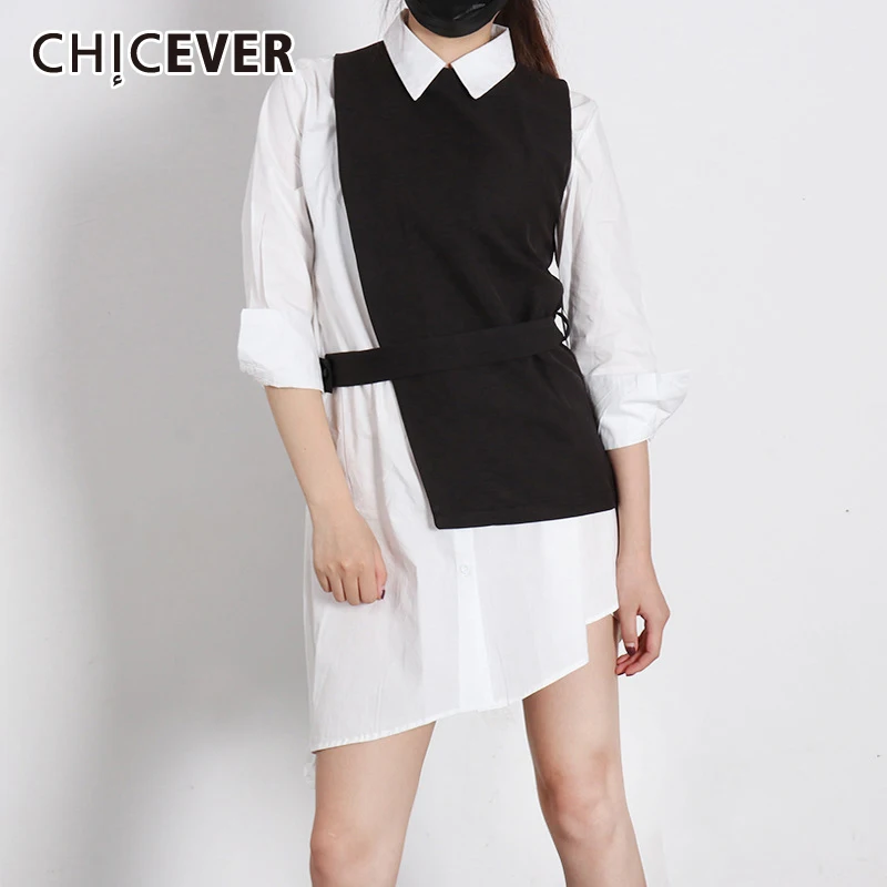 Асимметричное женское платье с отложным воротником и длинными рукавами, в стиле пэчворк, 2021
Асимметричное женское платье с отложным воротником и длинными рукавами, в стиле пэчворк, 2021