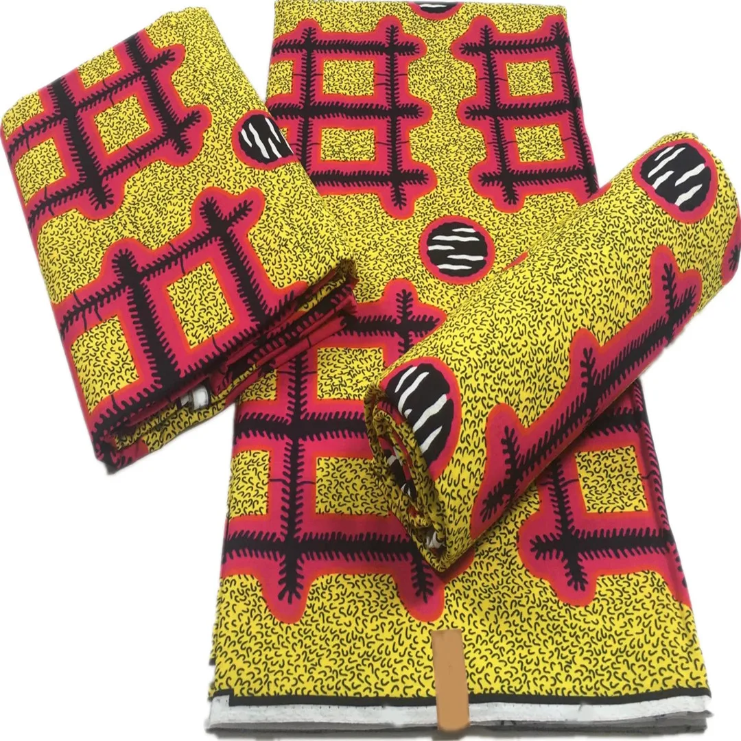 Veritable Original African Real Prints Wax Cloth Ghana Style High Quality Nigeria Batik Fabric 100% Cotton 6 Yards For Dresses
Veritable Original African Real Prints Wax Cloth Ghana Style High Quality Nigeria Batik Fabric 100% Cotton 6 Yards For Dresses