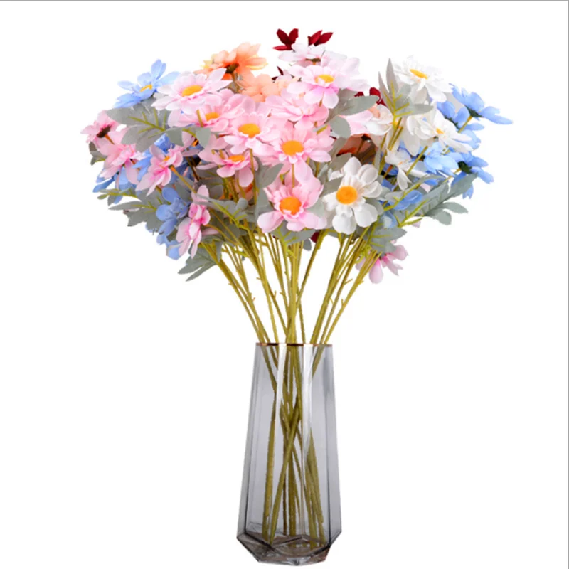 Artificial Flower 1 Bunch of 6 Head Sunflower Garden Landscape Desktop Flower Arrangement Decoration Flower Living Room Decorate
Artificial Flower 1 Bunch of 6 Head Sunflower Garden Landscape Desktop Flower Arrangement Decoration Flower Living Room Decorate