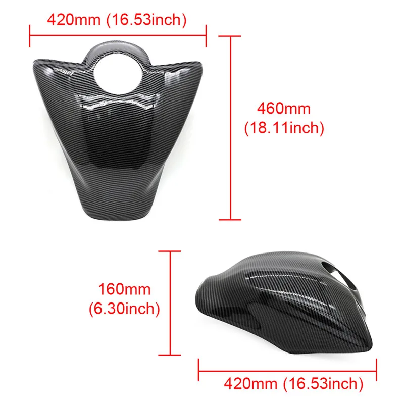 YZF R6 Carbon Black ABS Gas Tank Fairing Fuel Tank Fairing Cover Cowl for Yamaha YZFR6 2017 - 2020 YZF-R6 2018 2019
YZF R6 Carbon Black ABS Gas Tank Fairing Fuel Tank Fairing Cover Cowl for Yamaha YZFR6 2017 - 2020 YZF-R6 2018 2019