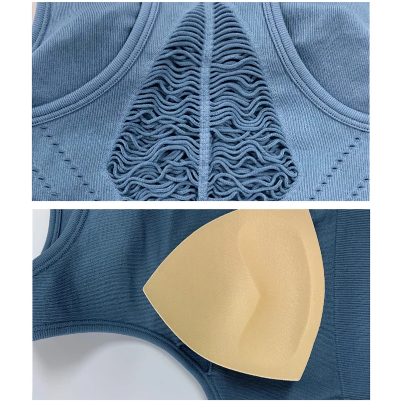 Women Sport Bras Shockproof Girl Yoga Bra Padded Female Gym Vest Seamless Energy Tank Tops Gather Running Underwear Fitness Tops
Women Sport Bras Shockproof Girl Yoga Bra Padded Female Gym Vest Seamless Energy Tank Tops Gather Running Underwear Fitness Tops