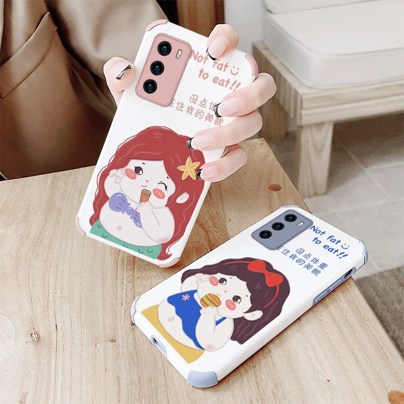 Greedy Princess Phone Case For Huawei P40 P30 P20 Pro Lite Mate 40 30 20 Pro lite 20X Y7a P Smart 2021 Lambskin Phone Cover
Greedy Princess Phone Case For Huawei P40 P30 P20 Pro Lite Mate 40 30 20 Pro lite 20X Y7a P Smart 2021 Lambskin Phone Cover