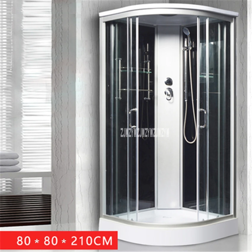 H8003 Household Integrated Bathroom Set Shower Rooms High-quality One-piece Bath Room Sauna Rooms Steam Shower Rooms 80x80x210CM
H8003 Household Integrated Bathroom Set Shower Rooms High-quality One-piece Bath Room Sauna Rooms Steam Shower Rooms 80x80x210CM