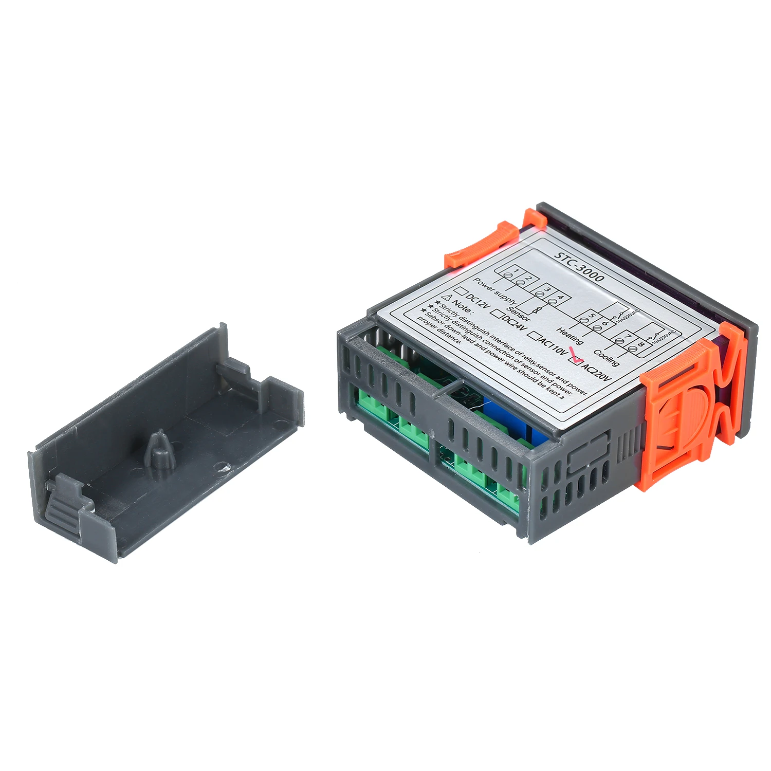 STC 3000 Led Digital Temperature Controller AC 110V 220V 10A Two Relay Auto Thermostat Regulator With Heater And Cooler
STC 3000 Led Digital Temperature Controller AC 110V 220V 10A Two Relay Auto Thermostat Regulator With Heater And Cooler