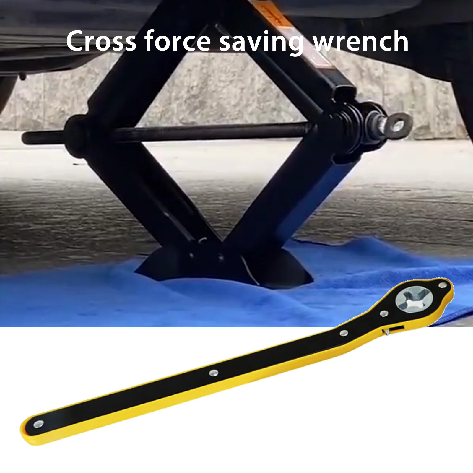 Universal Car Scissor Jack Labor-saving Wrench 2.0-Ton Labor-Saving with Thicker Steel Plate for Buick Santana Vietnam VW Golf
Universal Car Scissor Jack Labor-saving Wrench 2.0-Ton Labor-Saving with Thicker Steel Plate for Buick Santana Vietnam VW Golf