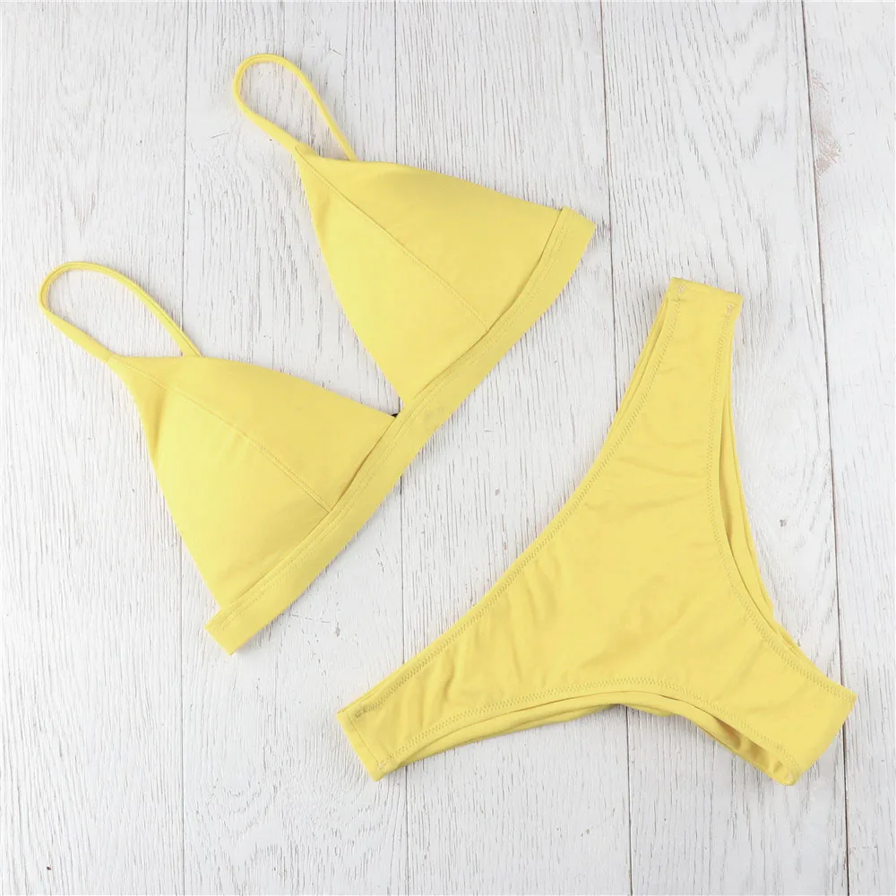 Women Two Pieces Bikini Set Solid Padded Push Up Swimwear Swimsuit Mid Waist Bather Bathing Suit Swim
Women Two Pieces Bikini Set Solid Padded Push Up Swimwear Swimsuit Mid Waist Bather Bathing Suit Swim