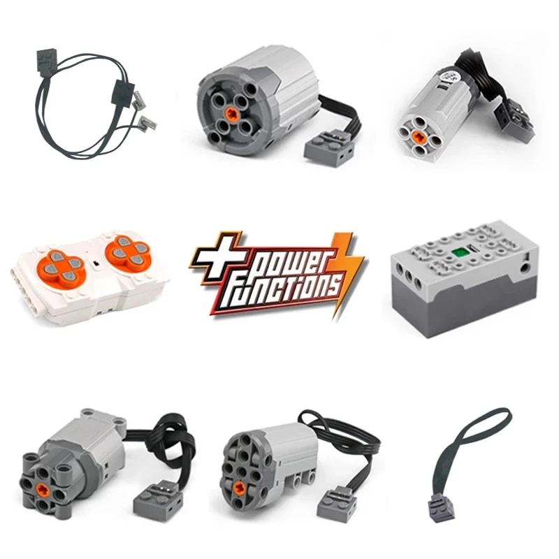LepinBlocks Power Functions Motor Battery Box Compatible High Tec Moc RC Car 20086 20001 42083 42056 Remote Control Engine Part
LepinBlocks Power Functions Motor Battery Box Compatible High Tec Moc RC Car 20086 20001 42083 42056 Remote Control Engine Part