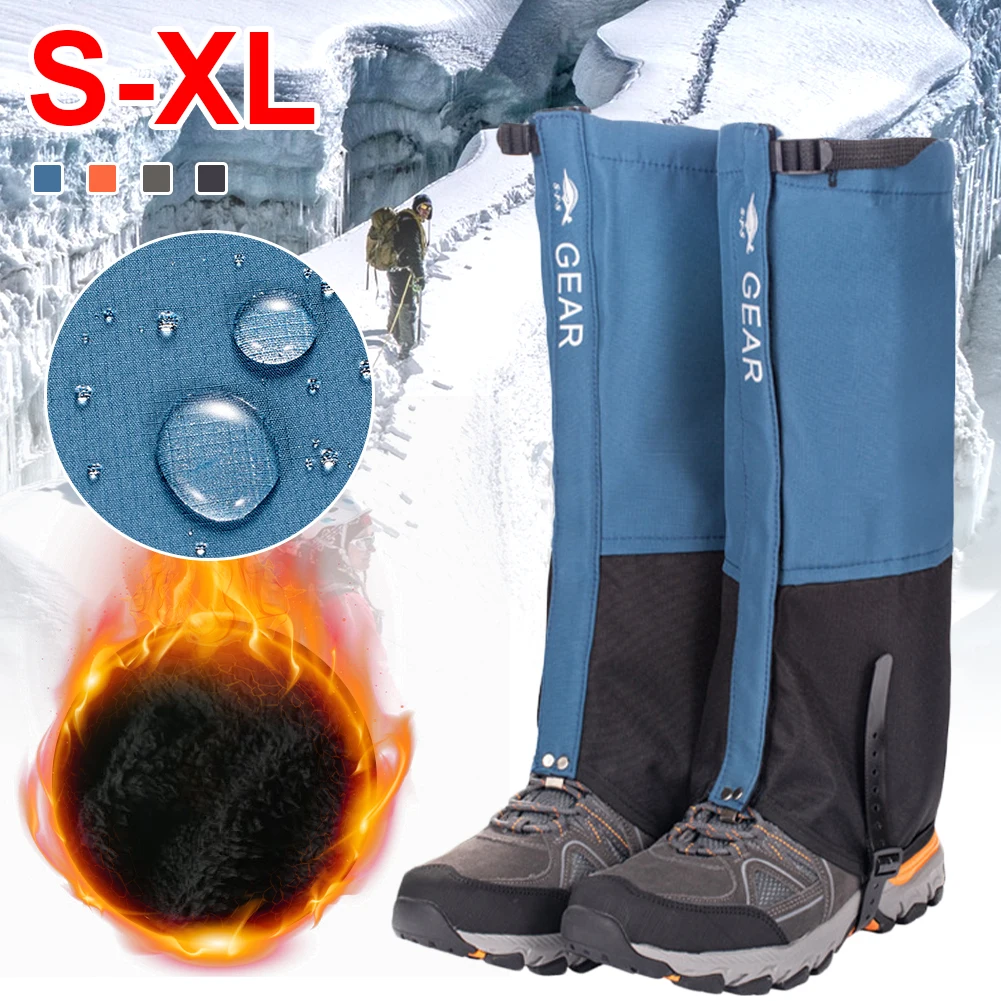 1 Pair Unisex Leg Gaiters Waterproof Trekking Gaiters Camping Hiking Climbing Skiing Shoes Cover Snow Boot Legs Protection Guard
1 Pair Unisex Leg Gaiters Waterproof Trekking Gaiters Camping Hiking Climbing Skiing Shoes Cover Snow Boot Legs Protection Guard