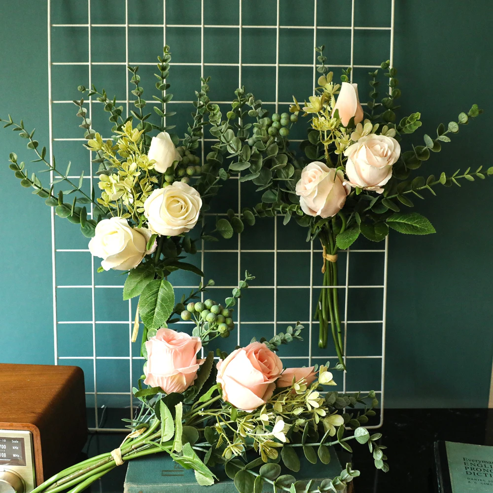 High-quality, Artificial Flowers, Bunches, 44.5cm, Pink, Mira Rose Bouquets, Home Decoration, Wedding Flower Arrangements, DIY
High-quality, Artificial Flowers, Bunches, 44.5cm, Pink, Mira Rose Bouquets, Home Decoration, Wedding Flower Arrangements, DIY