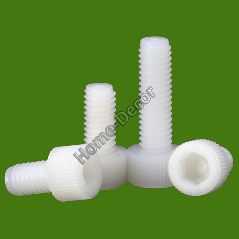 50 PCS Nylon M3 M4 M5 M6 M8 M10 M12 Screw hexagon socket head cap Size , Plastic Screws, Isolation Plastic Screws
50 PCS Nylon M3 M4 M5 M6 M8 M10 M12 Screw hexagon socket head cap Size , Plastic Screws, Isolation Plastic Screws