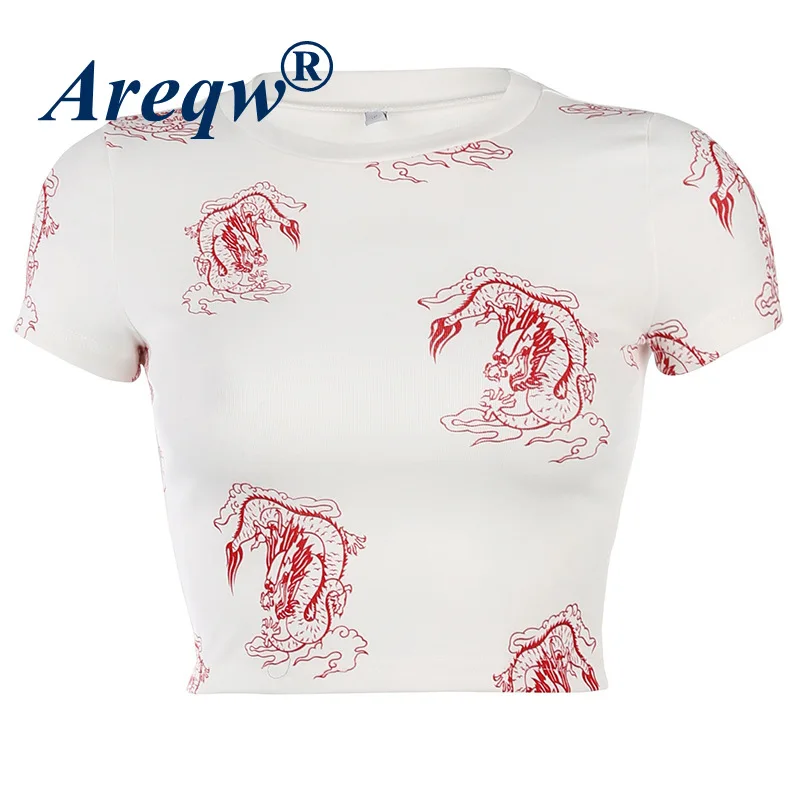 Short-sleeved T-shirt Women 2021 New Women's Printed Round Neck Bottoming Shirt Women's Navel Crop Top
Short-sleeved T-shirt Women 2021 New Women's Printed Round Neck Bottoming Shirt Women's Navel Crop Top