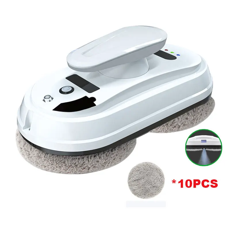 80W Window Cleaner Robot Electric Glass Household Remote Control Vacuum Cleaner Double Disc Cleaner Large Suction Automatic
80W Window Cleaner Robot Electric Glass Household Remote Control Vacuum Cleaner Double Disc Cleaner Large Suction Automatic