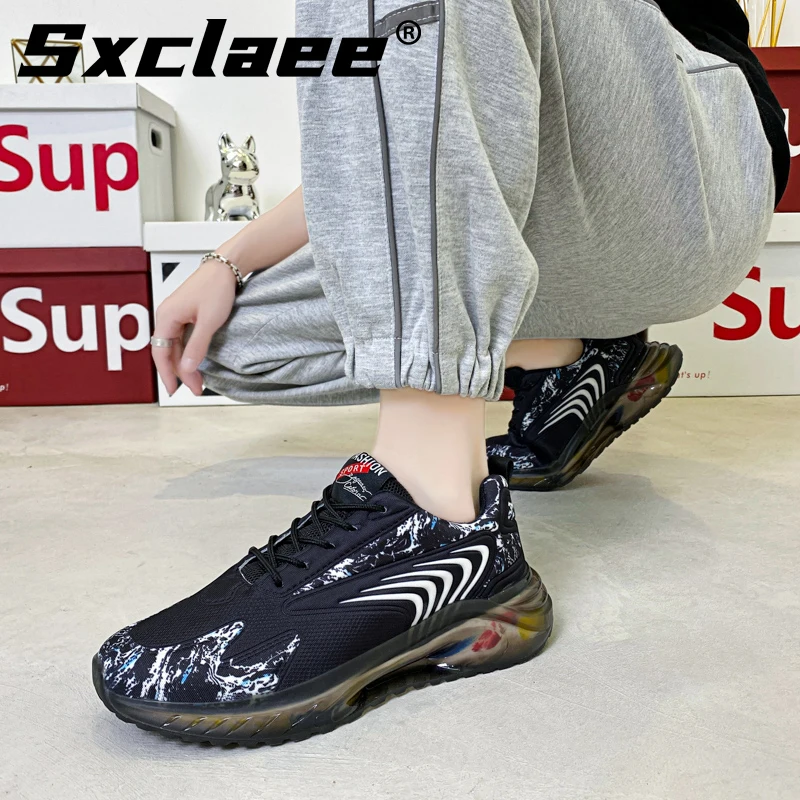 Sxclaee Breathable Flying Woven Men's Casual Shoes Comfortable Light Tennis Male Shoes Outdoor Non-slip Wear-resistant Sneakers
Sxclaee Breathable Flying Woven Men's Casual Shoes Comfortable Light Tennis Male Shoes Outdoor Non-slip Wear-resistant Sneakers