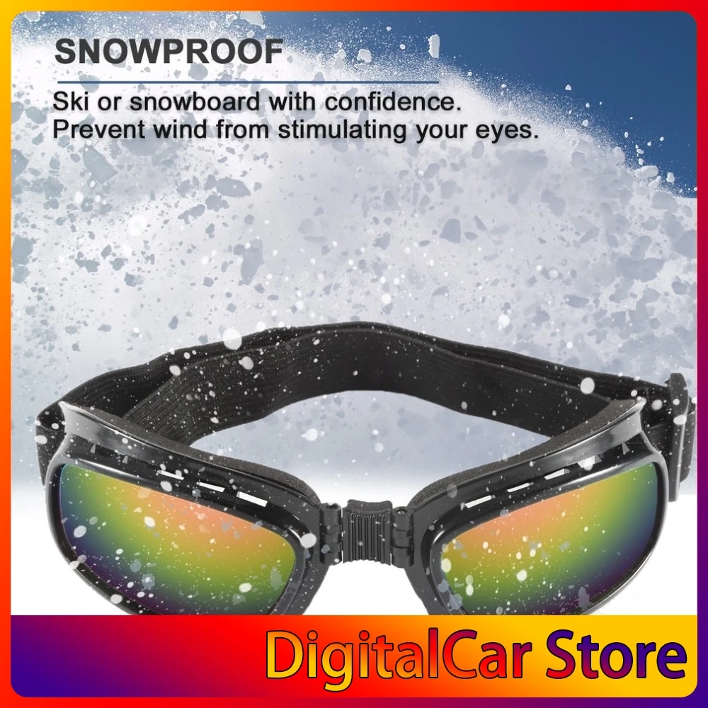 Hot Adjustable Elastic Band Folding Vintage Motorcycle Glasses Windproof Dustproof Ski Goggles Off Road Racing Eyewear Glasses
Hot Adjustable Elastic Band Folding Vintage Motorcycle Glasses Windproof Dustproof Ski Goggles Off Road Racing Eyewear Glasses