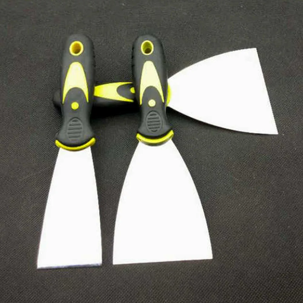4pcs/set Plaster Scraping Putty Shovel Construction Tools Wallpaper Spackle Reusable DIY Decals Metal Scraper Drywall Finishing 
4pcs/set Plaster Scraping Putty Shovel Construction Tools Wallpaper Spackle Reusable DIY Decals Metal Scraper Drywall Finishing