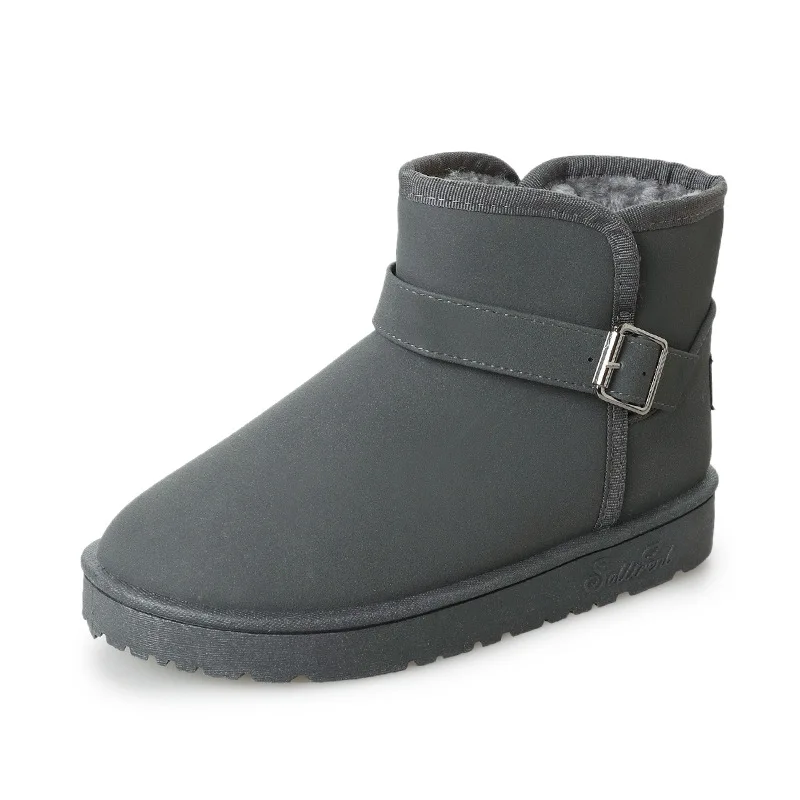 Winter snowfield boots, flat sole, short boots, thicker Plush warm cotton boots, students'winter shoes, simple cotton shoes
Winter snowfield boots, flat sole, short boots, thicker Plush warm cotton boots, students'winter shoes, simple cotton shoes