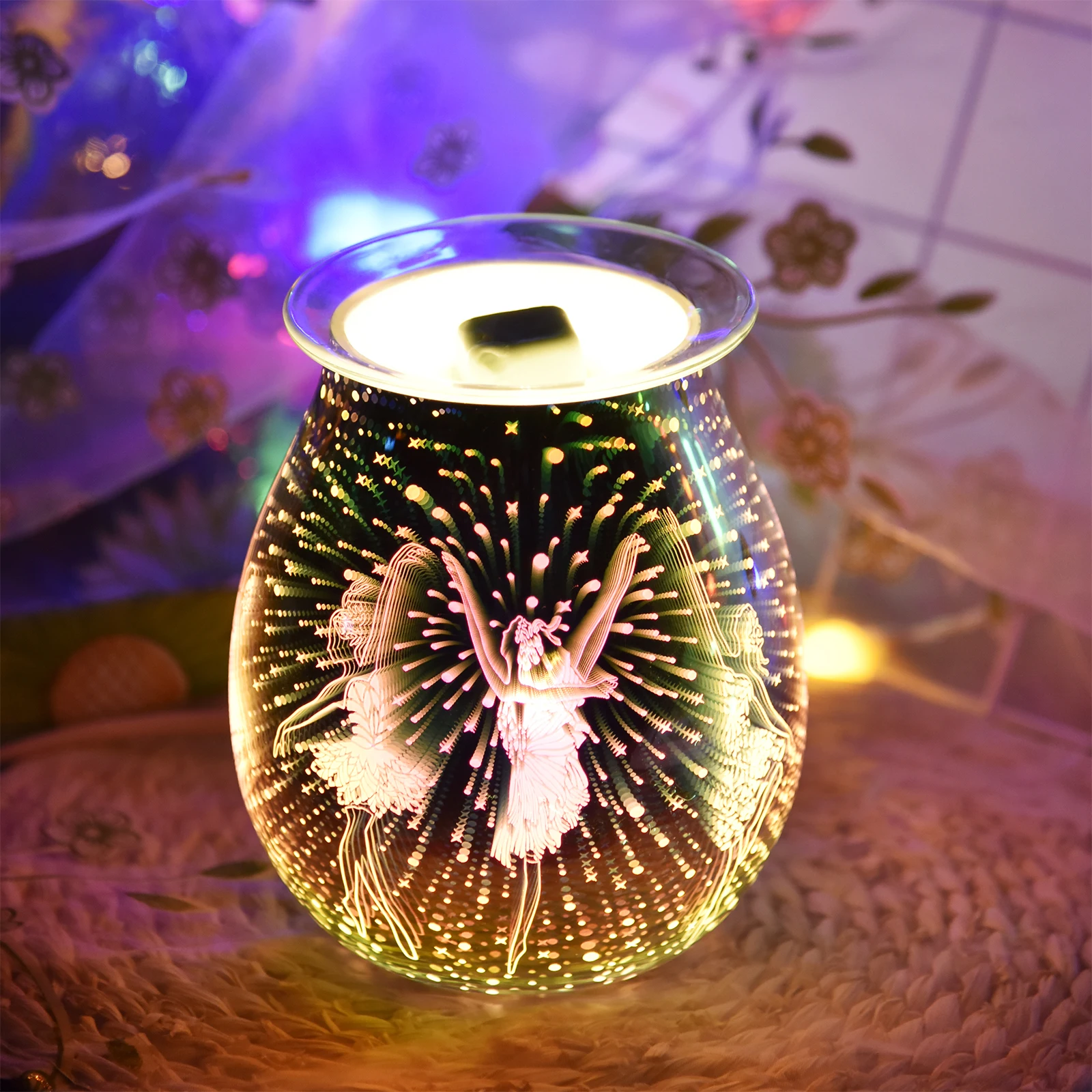 Dancer Glass Wax Melt Warmer Essential Oil Fragrance Melter Oil Burner Night Light Aroma Home Office Bedroom Living Room Gifts
Dancer Glass Wax Melt Warmer Essential Oil Fragrance Melter Oil Burner Night Light Aroma Home Office Bedroom Living Room Gifts