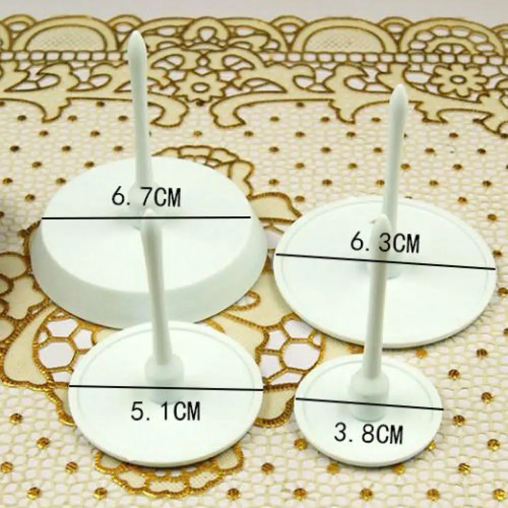 4pcs/set Cake Flower Nails Plastic Piping Nail Baking Piping Stands Tools Removable Ice Cream Cake DIY Decorating Tools
4pcs/set Cake Flower Nails Plastic Piping Nail Baking Piping Stands Tools Removable Ice Cream Cake DIY Decorating Tools