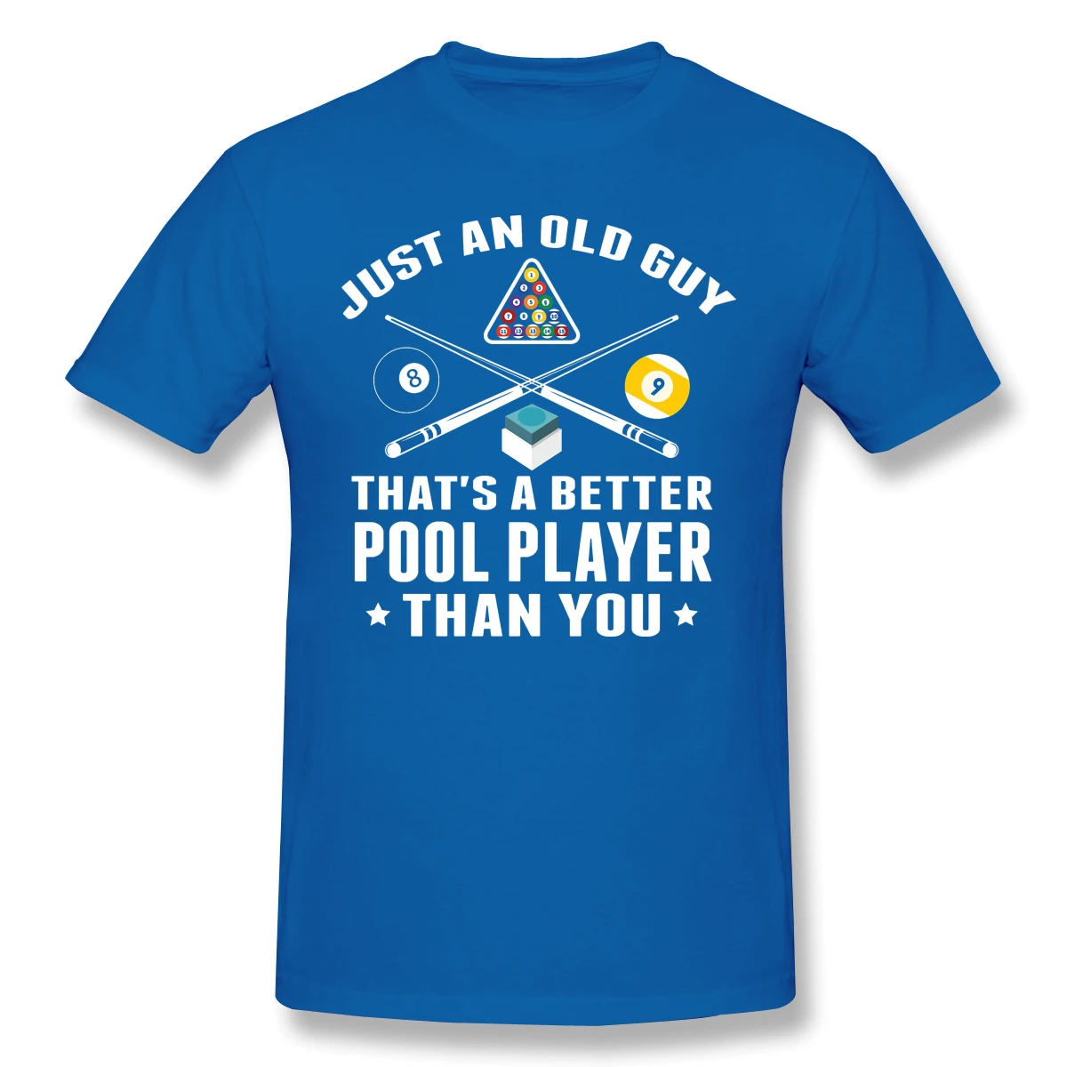 Just An Old Guy That's A Better PlayerT-Shirt Men Top Quality 100% Cotton Short Summer Sleeve Billiard Casual Tshirt Loose
Just An Old Guy That's A Better PlayerT-Shirt Men Top Quality 100% Cotton Short Summer Sleeve Billiard Casual Tshirt Loose